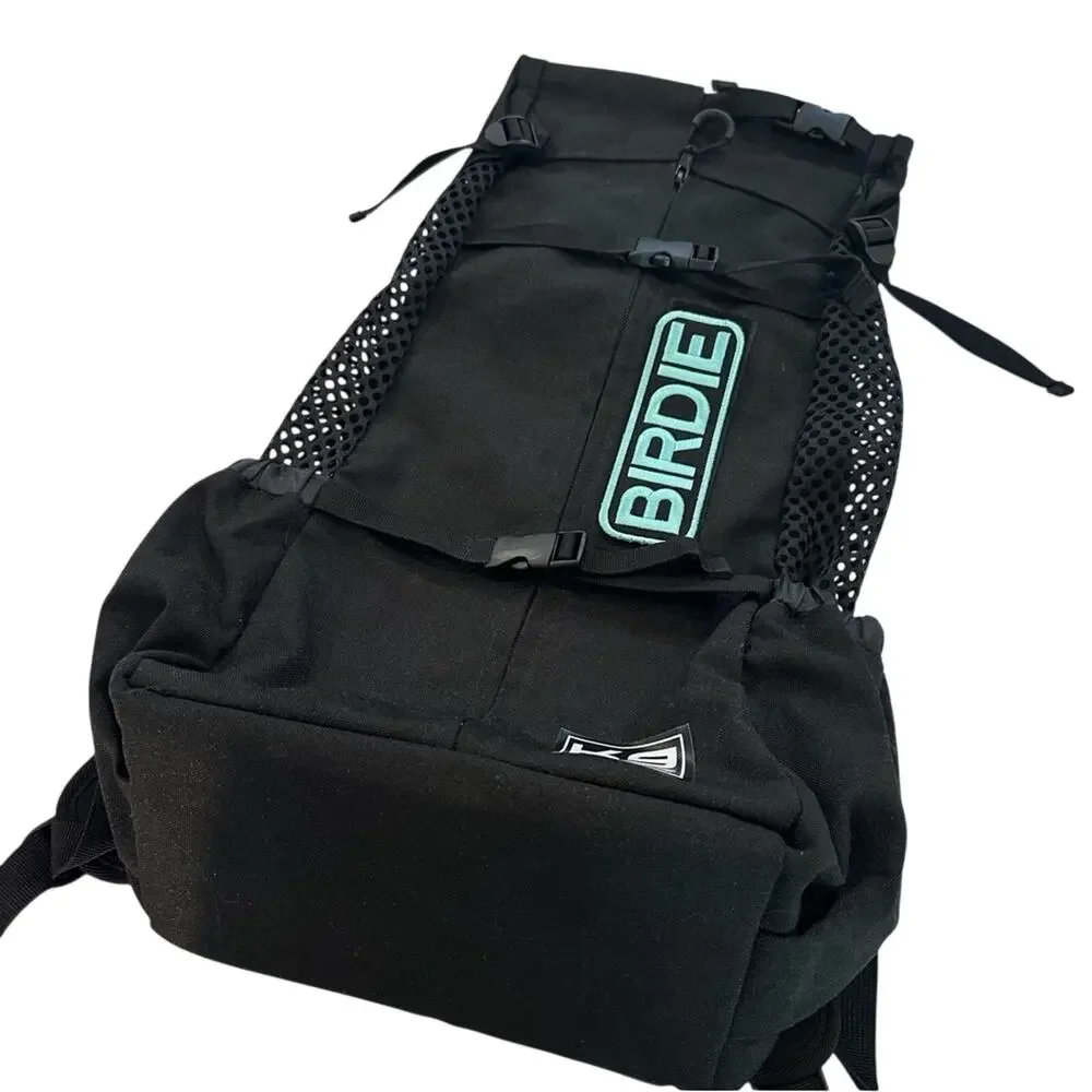 K9 Sport Sack Black Dog Backpack Carrier Size Large EUC - Picture 2 of 6